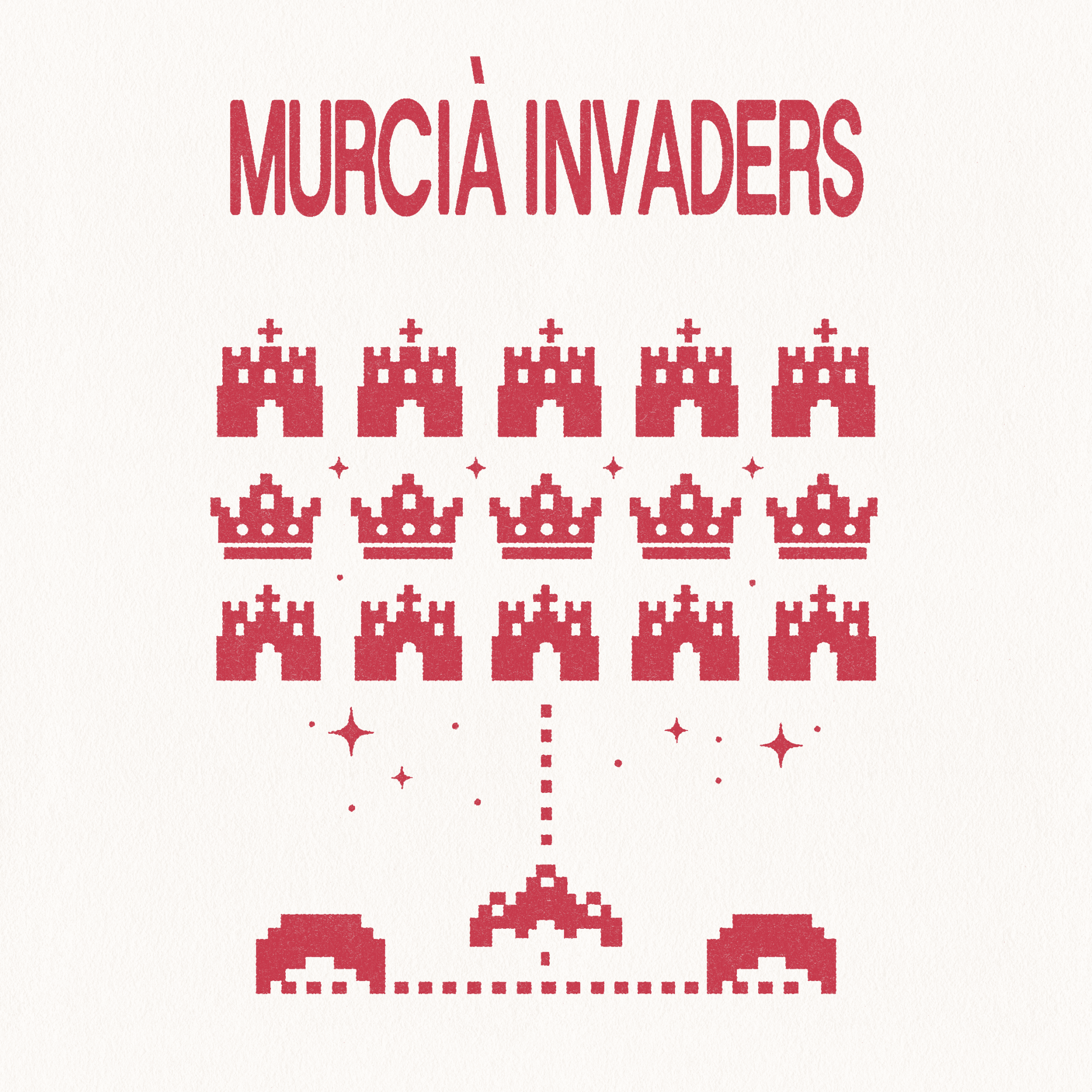 Imatge que fa referència al famós space invaders